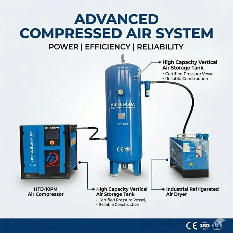 Compresor de aire con secador 75 HP 380V 50HZ